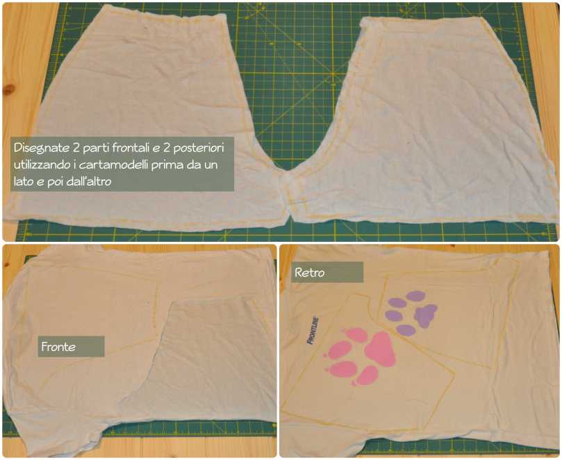 Pantaloncini da vecchie magliette fragulina.com